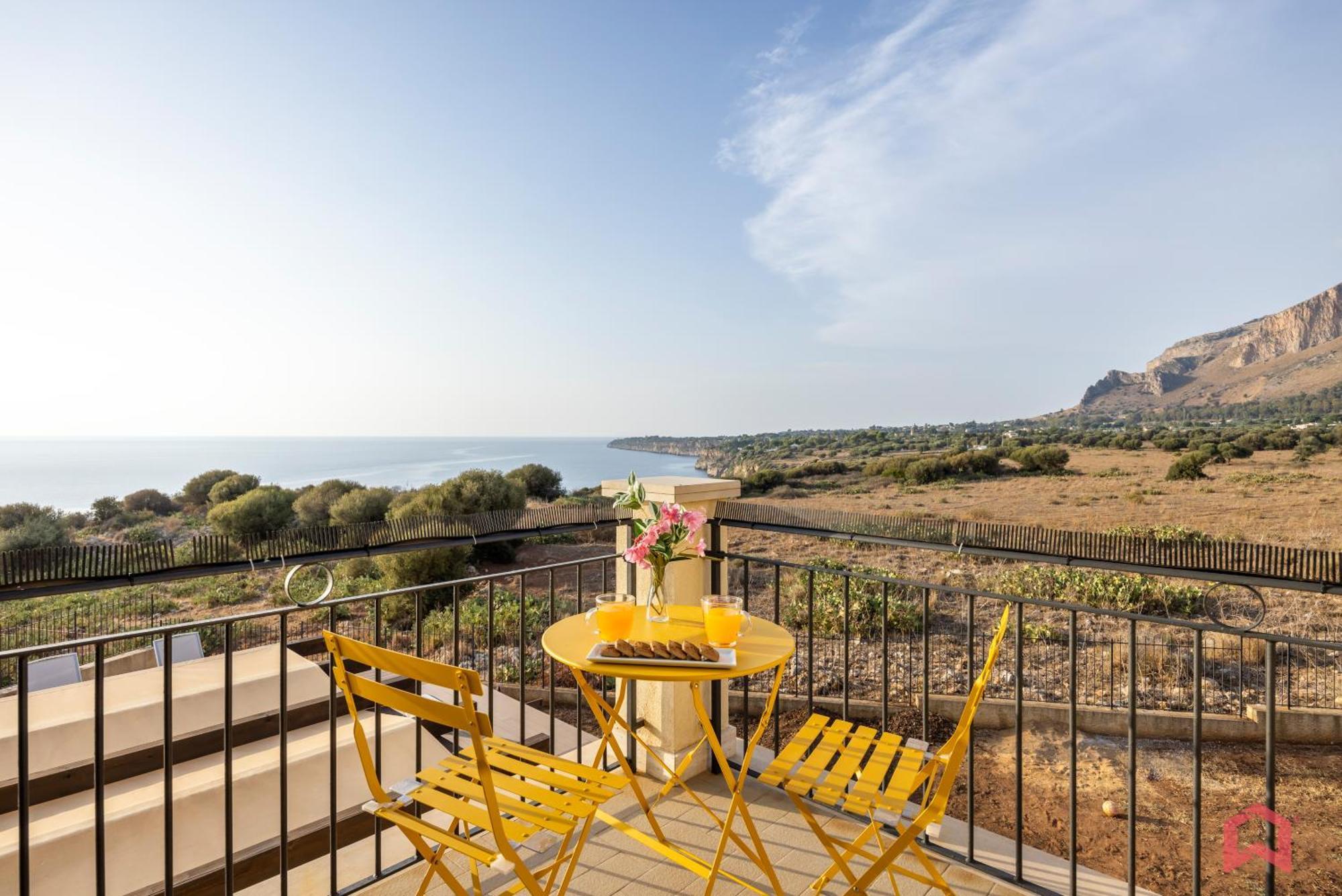 Villa With Sea View Private Pool Terrasini Exteriér fotografie